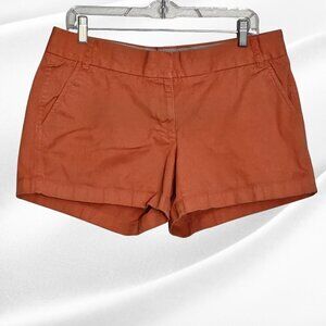 2/$30 J. Crew Orange Chino Shorts Size 12